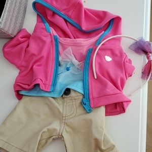 Build A Bear Narwhal Outfit Set